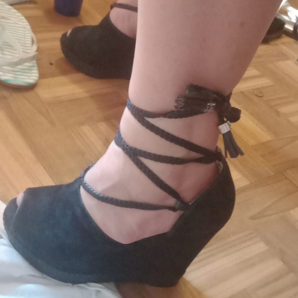 Micheal kors Hastings Lace up suede blue - Picture 2 of 3